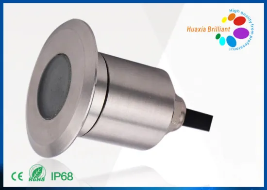 High Power Square 1 Watt Led Inground Lights Ip68 With Low Consumption