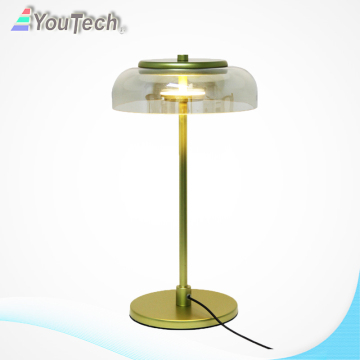 Copper Glass Cover LED Desk Light