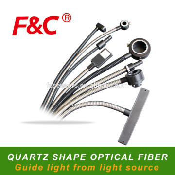 Quartz Guide Light Optical Fiber, Guide Light From Light Source, Lighting Guide Much Better Than Universal One