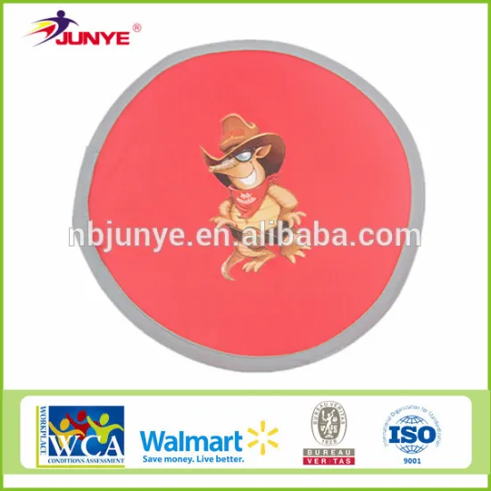 NingBo JunYe wholesale fabric dog nylon frisbee