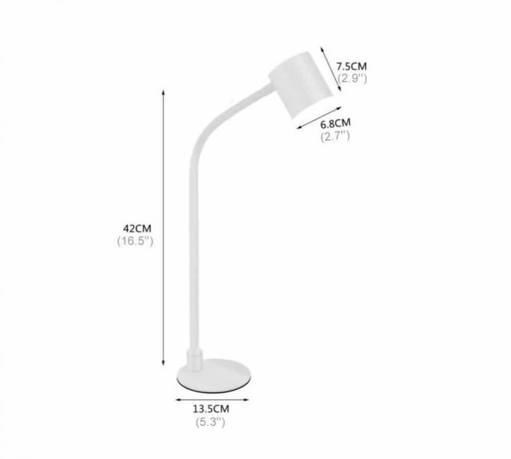 Led Table Lamp White 4