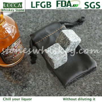 2 pcs set whiskey stone ice rock chill ice cube