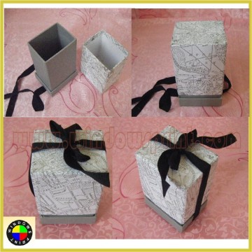 Customized special design paper perfume box