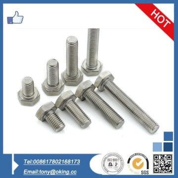 China made DIN933 hexagon bolt