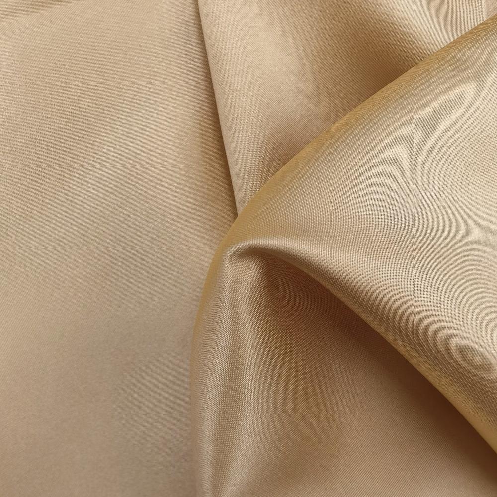 Plain Polyester Satin Dress Fabric