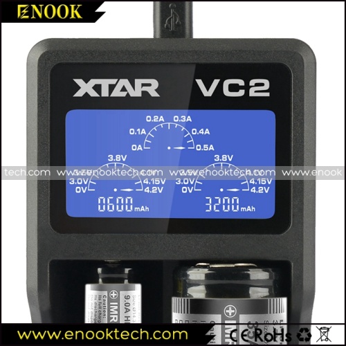 XTAR VC2 USB Battery Charger