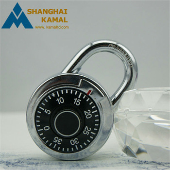 Round combination locks, locker locks