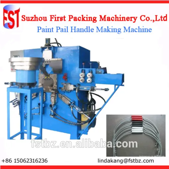 Automatic Metal Pail Tinplate Bridge Handles Making Machine