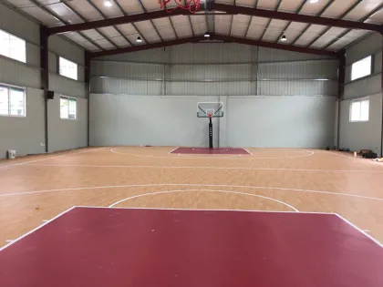 Maple surface PVC sports flooring