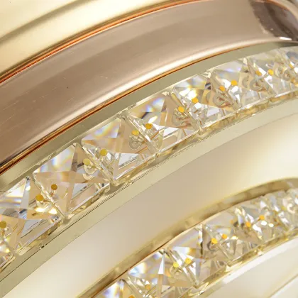 Modern decorative fan light silent led ceiling fan