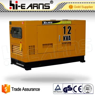 12KVA silent three phase water-cooled four cylinder diesel generator