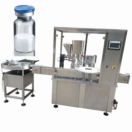 Automatic 2g to 10g Small Vial Powder Filling and Stoppering Machine
