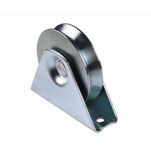 automatic Sliding Gate iron pulley with bracket