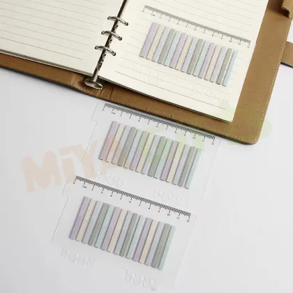 Custom Color Thin Book Reading Diary Sticky Notes