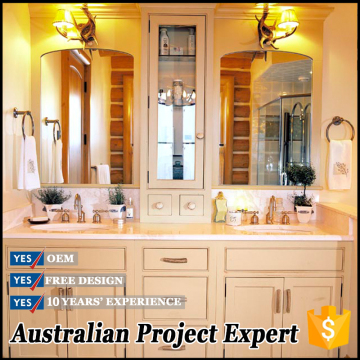 Australian standard shaker makeup bathroom vanity cabinet design