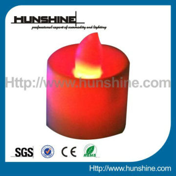 electronic colorful led battery candle light