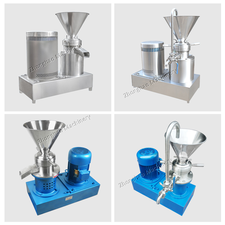 Stainless Steel Vertical Colloid Mill for Ketchup, Chili Sauce, Sesame, and Peanut Butter Production