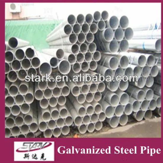 355.6-508mm diameter Hot Dipped Galvanized GI Steel Pipes for High Strength Structure