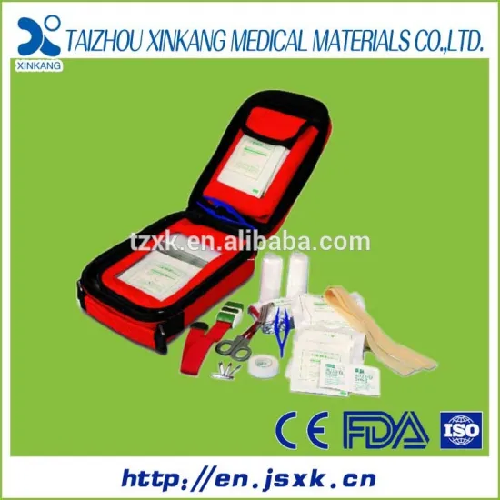 CE/ISO13485/FDA wholesale universal kit bag with contents first aid bags