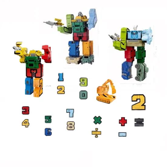 Popular 2023 Math Learning Toy: EPT DollarToys Promotion Number Blocks for Kids