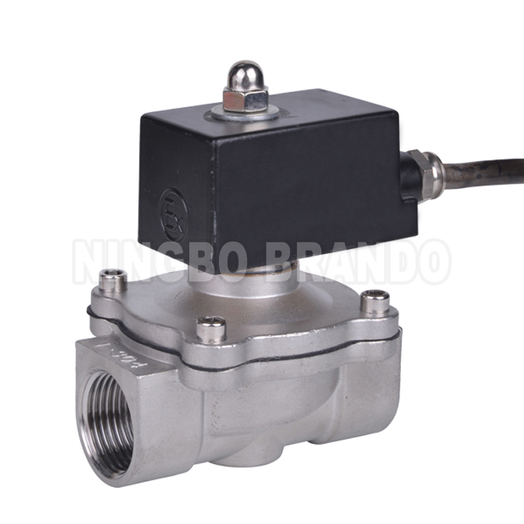 explosion proof stainless steel water solenoid valve