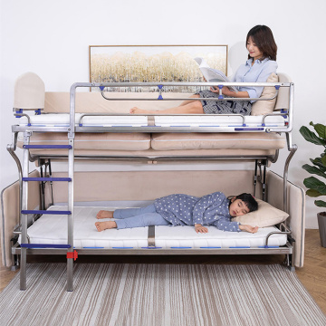 Ang bagong disenyo ng pagtulog ay nagpapatakbo ng multi-function sofa bed