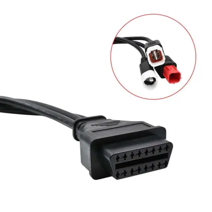 3in1 OBD Adapter Cable for Yamaha & Honda Motorcycles