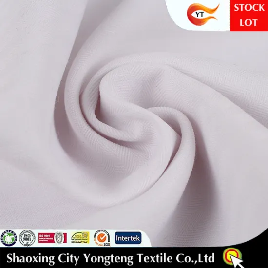 STOCKLOT 2005 rich colors herringbone twill dobby shirt fabric