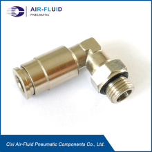 Air-Fluid High Pressure Swivel Elbow Push in Fittings