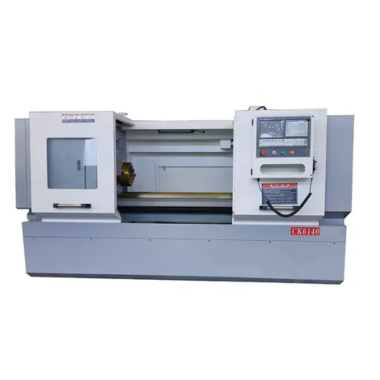 High-Quality Precision Metal Turning: CKCK 6140 Automatic CNC Lathe Machine with GSK/FANUC Control, Flat Bed & Twin Spindle at 52mm Diameter