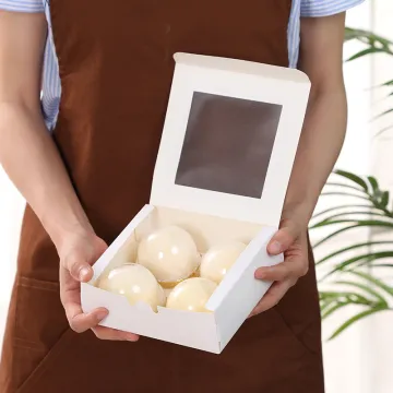 white square box with window