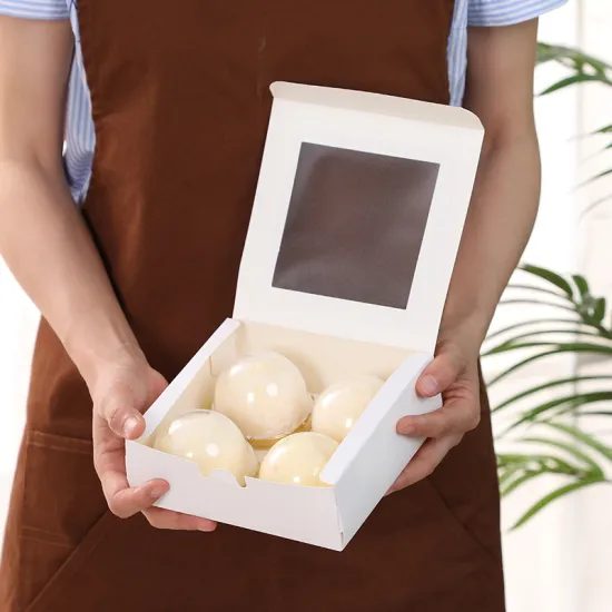 white square box with window