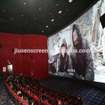 Chinese giant cinema screen HD silver perforated screen materials