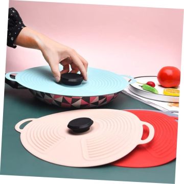 YIGO 3PCS BPA Free Silicone Suction Lids