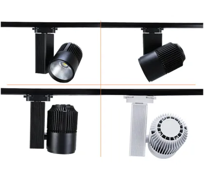 LED track lights for museum lighting