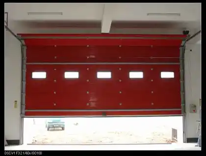 electric overhead sliding workshop door/gate door