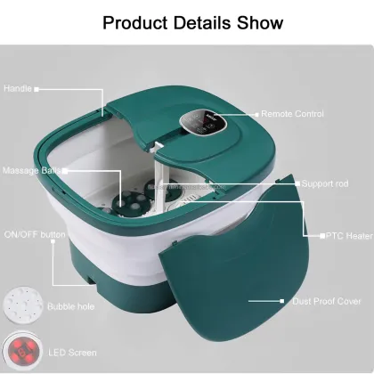 Foot Spa Massager With Rotary Massage