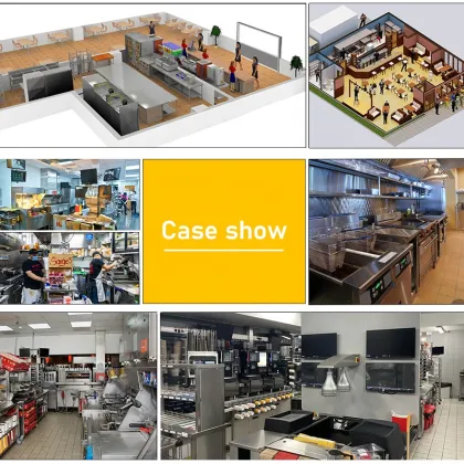 KFC and McDonald's Kitchen Equipment: Commercial Fast Food Restaurant Design