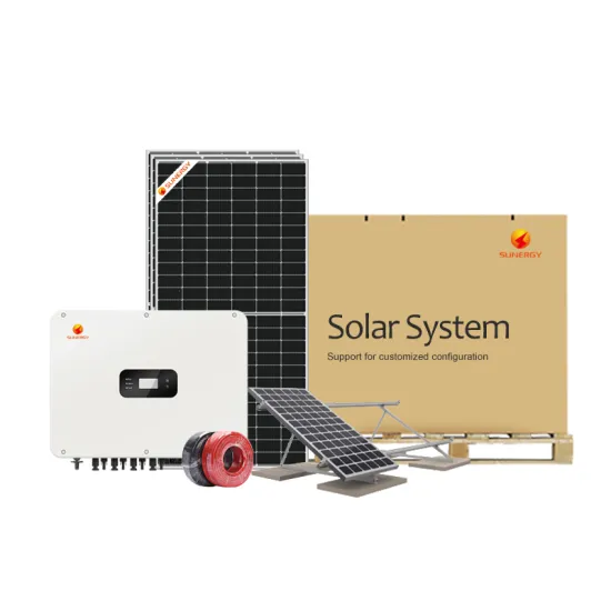 10Kw to 50Kw 3 Phase PV Solar Panel System with Hybrid Power Energy Storage