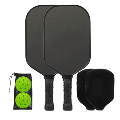 100% Carbon Fiber Graphite Pickleball Paddle Set