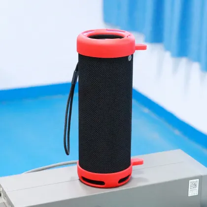 SOAIY E12 Speaker Case Cover: Wireless Speaker Silicone Case and Portable Bag