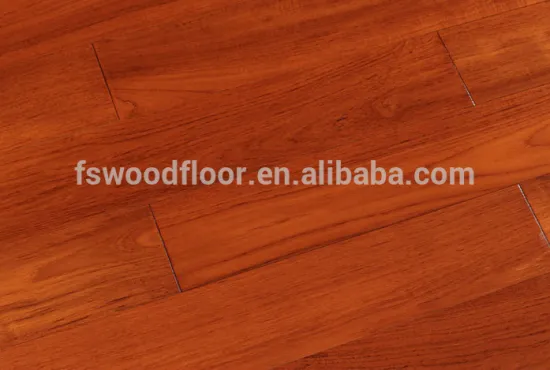 Teak parquet wood flooring from Foshan factory