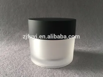 Frosted acrylic blake cream plastic jar