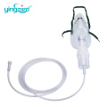 adjustable oxygen full nebulizer oxygen mask with tubing