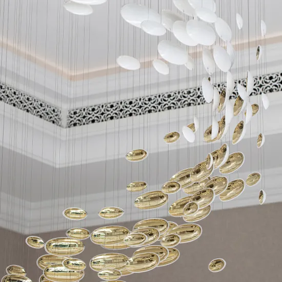 Modern Large Size Chandeliers for Hotels