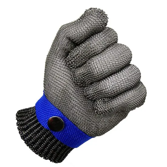Stainless Steel 304/316/316L Wire Mesh Gloves for Safety and Protection