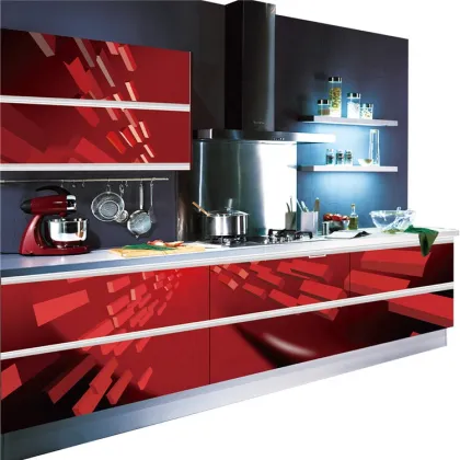 Guangzhou Big Kitchen Cabinets: Popular Ready-Made Simple Kitchen Cabinets in UK