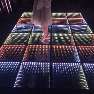 50x50cm 3D LED Mirror Dance Floor for Wedding Shows and Clubs