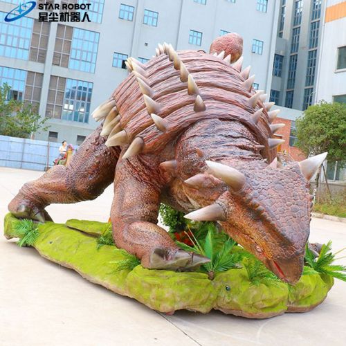 Jurassic World Life Ukuran Animatronik Ankylosaurus