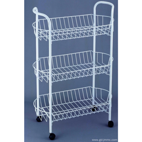 3 Tier Storage Cart na may hawakan